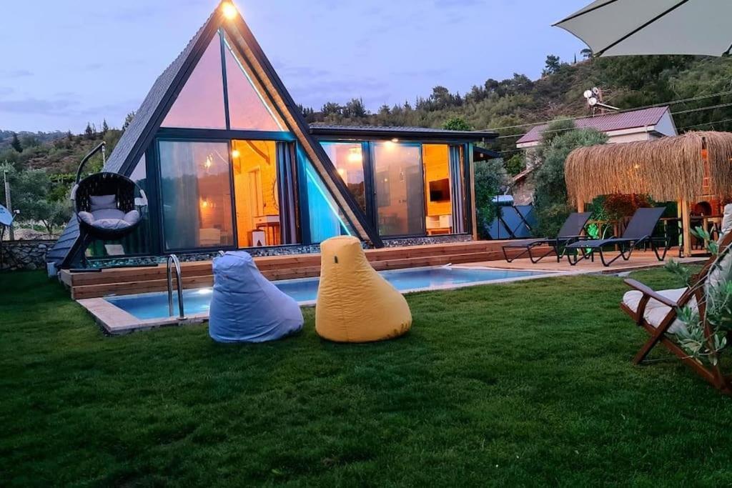 Villa Zeytin Havuzlu Jakuzili Fethiye Exterior photo